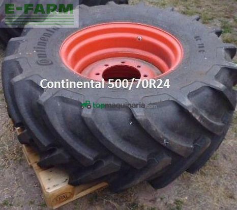 Telescopica - Claas - reserverad 500/70r24 mit 8-loch felge