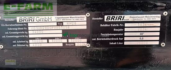 Cisterna - Briri - roadmaster 28 *kundenauftrag*