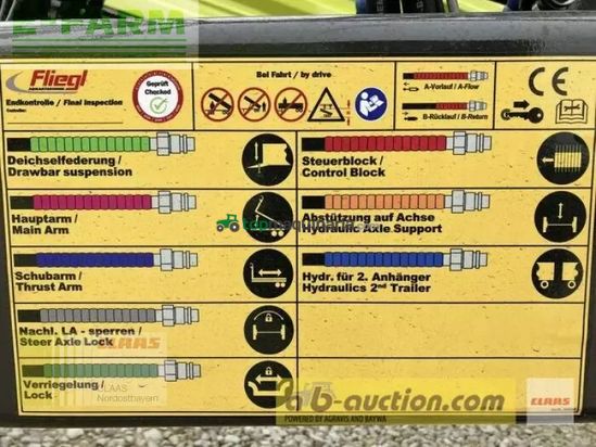 Remolqu agrícola - Fliegl - hkl 18 tandem-abrollkipper