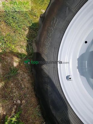 Tractor agrícola -  - traktor mf 8480 / neuer triebsatz, frontzapfwelle