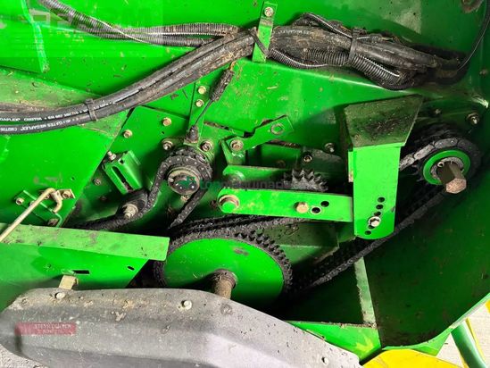 Empacadora gigant - John Deere - rundballenpresse 592 maxi cut