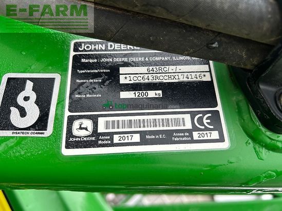 Tractor agrícola - John Deere - 6125r autoquad