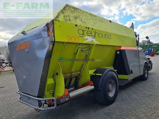 Remolqu esparcidor - Storti - greyhound 20 m3 horizontaal zelfrijder