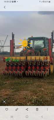 Sembradora Matermacc de 10 botes telescópica