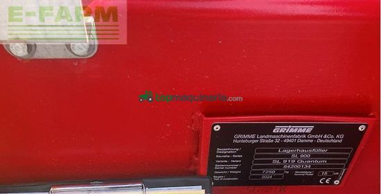 Cosechadora - arrancadora de patata - Grimme - sl 900