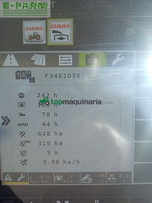 Cortacésped manual - Claas - disco 9300 direct swather