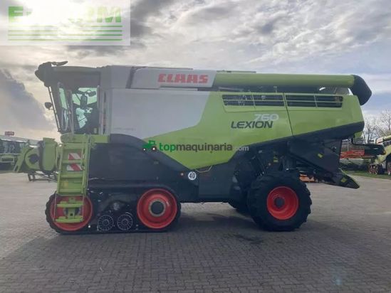 Cosechadora de Cereal - Claas - lexion 760 terra trac