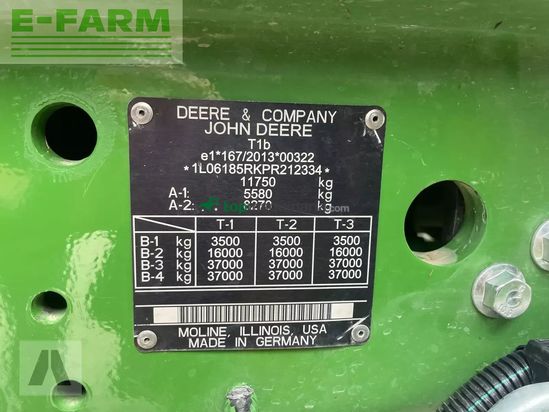 Tractor agrícola - John Deere - 6r185