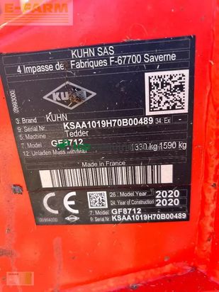 Henificador - Kuhn - gf8712