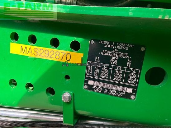 Tractor agrícola - John Deere - 6r250 *garantieverlängerung*