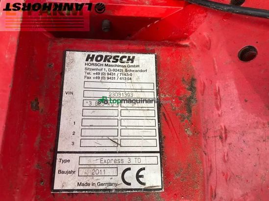 Sembradora - Horsch - express 3 td