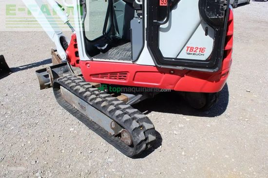 Excavadora - Takeuchi - minibagger tb 216 mit powertilt