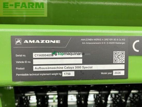 Sembradora - Amazone - cataya 3000 special ecoline