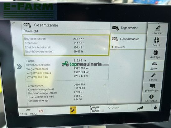 Cosechadora de Cereal - Claas - lexion 8700 tt e5