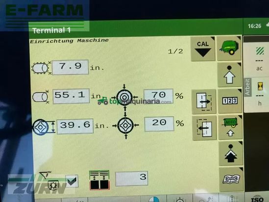 Empacadora gigant - John Deere - 990 maxi cut 25