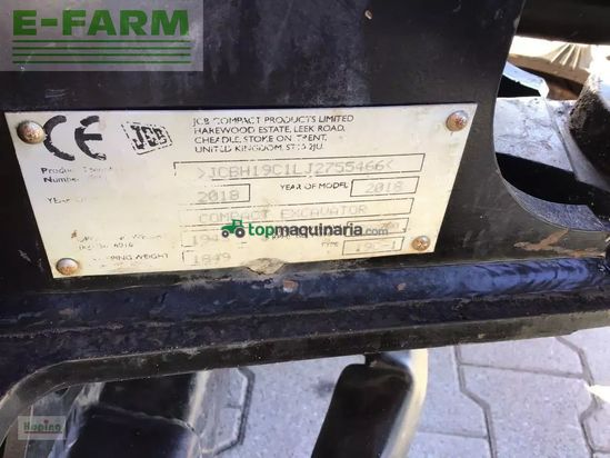 Excavadora - JCB - 19c-1