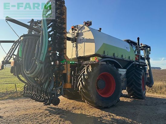 Tractor agrícola - Claas - xerion 3800 saddle trac mit sgt gülleaufbau