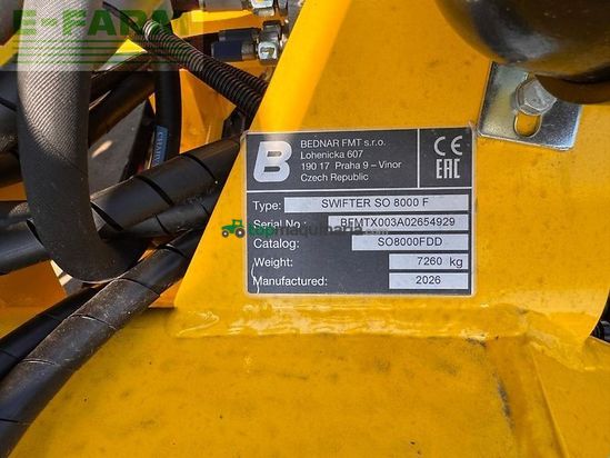 Combinado de siembra - Bednar - swifter so 8000 f