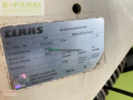 Cortacésped manual - Claas - corto 3200 fn profil