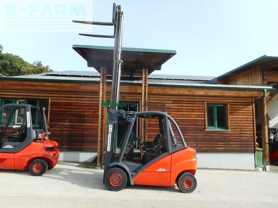 Elevadora - Linde - h30d triplex 4,6m + 3. u. 4. kreis