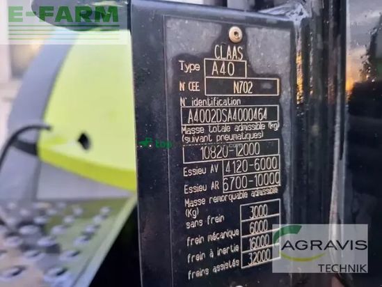 Tractor agrícola - Claas - axion 810 cebis