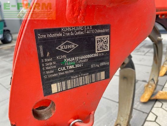 Cultivador - Kuhn - cultimer 300