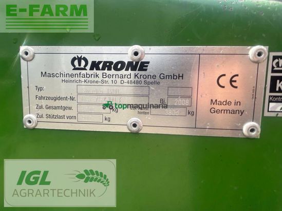 Henificador - Krone - swadro 1400