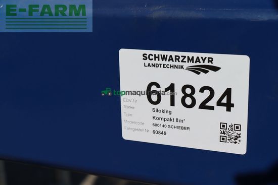 Remolqu esparcidor - Siloking - kompakt 8m³