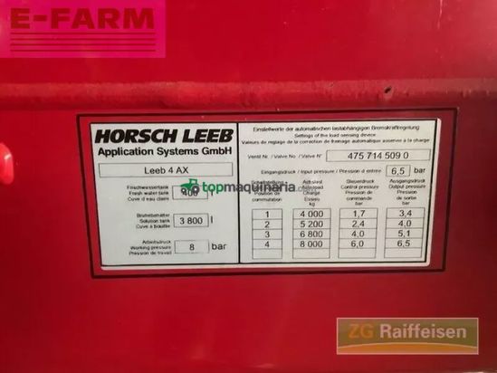 Atomizador - Horsch - leeb 4 ax