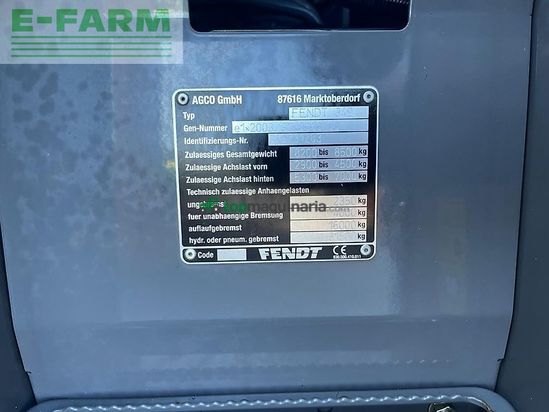 Tractor agrícola - Fendt - vario 312