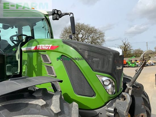 Tractor agrícola - Fendt - 724 profi plus tractor (st26286)