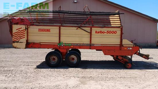 Remolqu agrícola - Krone - turbo 5000
