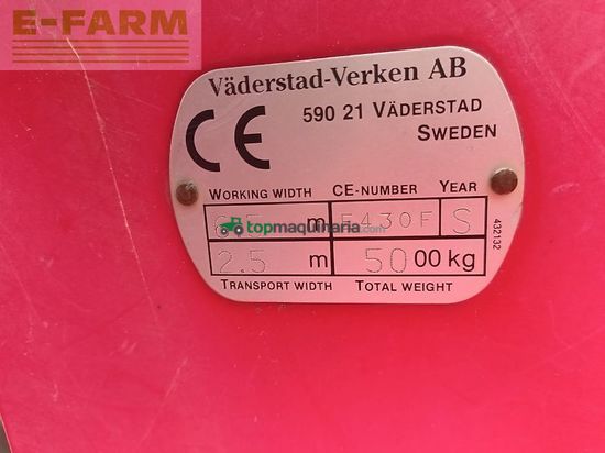 Grada de disco - Väderstad - carrier 650