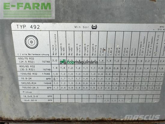 Cosechadora de Cereal - Claas - jaguar 870