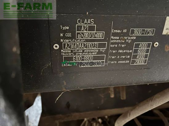 Tractor agrícola - Claas - arion 420 cis