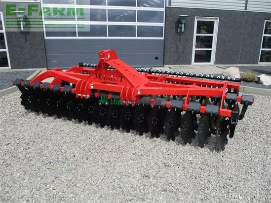 Grada rotativa - Dexwal - 4 m med v-rings pakker og 560mm talerkner