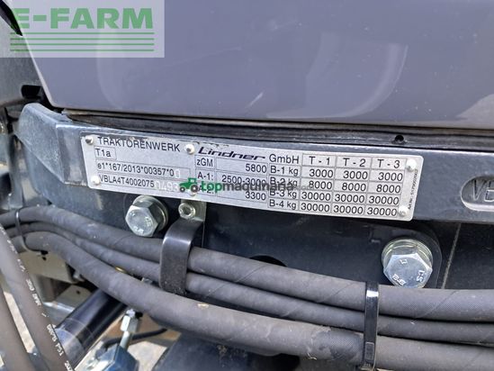 Tractor agrícola - Lindner - lintrac 75 ls