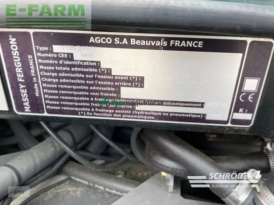 Tractor agrícola - Massey Ferguson - 6615 dyna-vt exclusive Exclusive