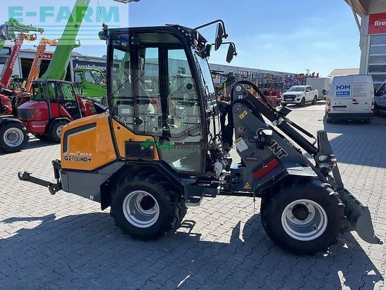 Minicargadora - Giant - 2700 hd+ mit kabine euro & heckhydraulik kat 2