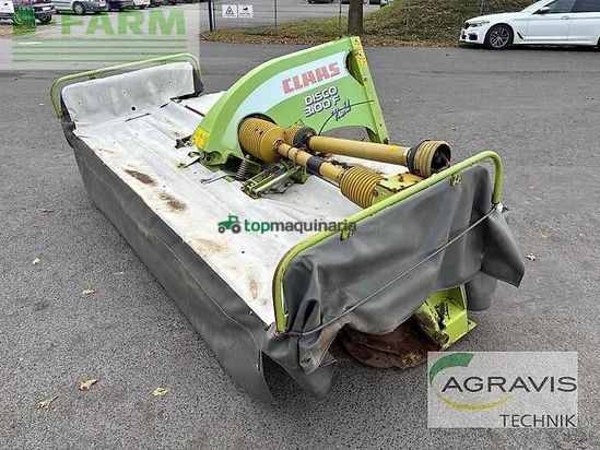 Cortacésped manual - Claas - disco 3100 f profil