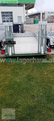 Remolqu agrícola - Pongratz - baumaschinenanhänger pmt 4060/18t 3500kg