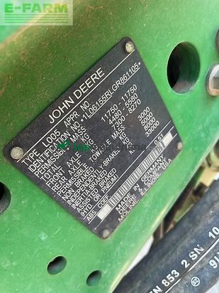 Tractor agrícola - John Deere - 6155 r