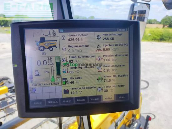 Cosechadora de Cereal - New Holland - ch 7.70 laterale