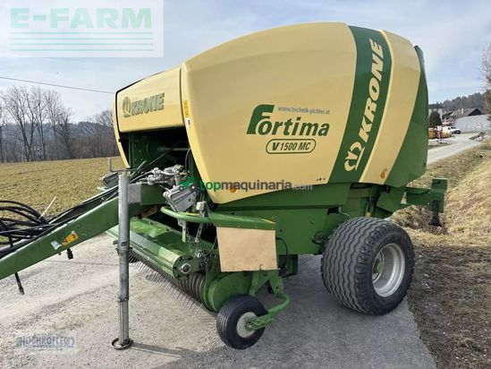 Empacadora gigant - Krone - fortima v1500mc