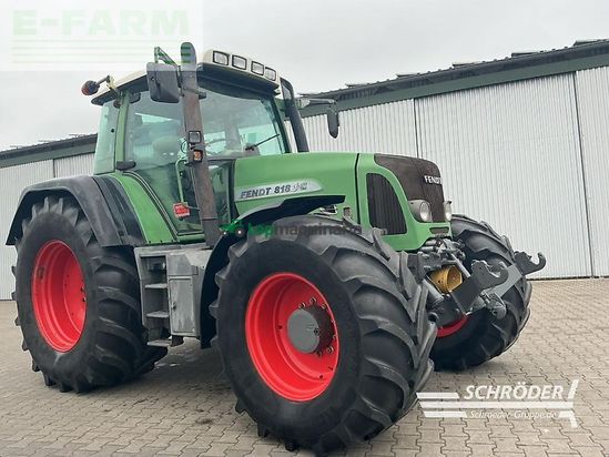 Tractor agrícola - Fendt - 818 vario tms | com ii
