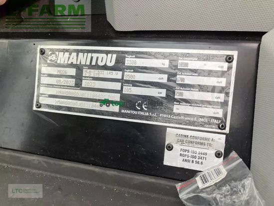 Minicargadora - Manitou - mla533 teleradlader