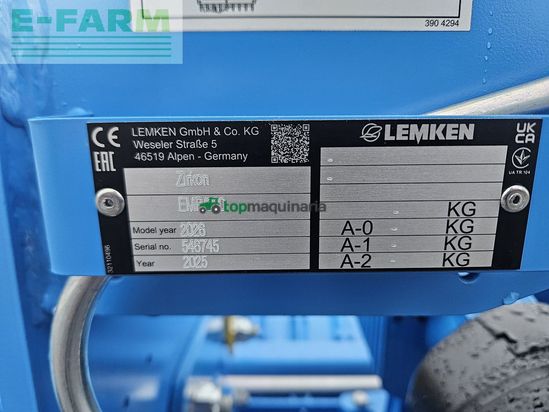 Grada de disco - Lemken - zirkon emr 300