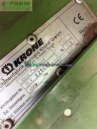 Empacadora gigant - Krone - variopack 1800 mc