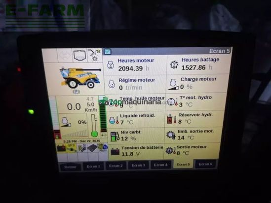 Cosechadora de Cereal - New Holland - cr8-80