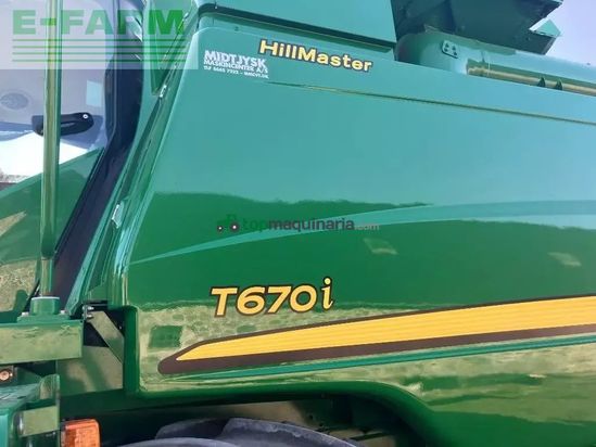Cosechadora de Cereal - John Deere - hillmaster 670l